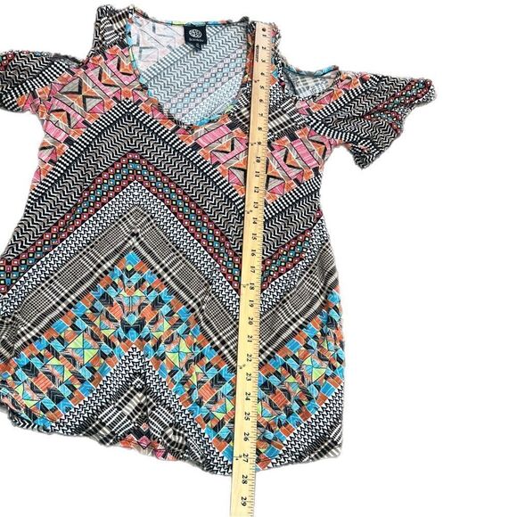 Bobeau Printed Cold Should Blouse. Very Soft! Size Medium. Great Condition!! - Picture 12 of 12